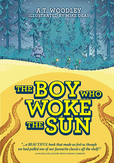 The Boy Who Woke the Sun book cover image