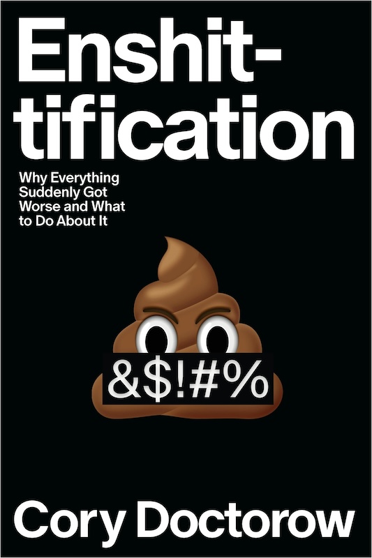 Enshittification book cover image