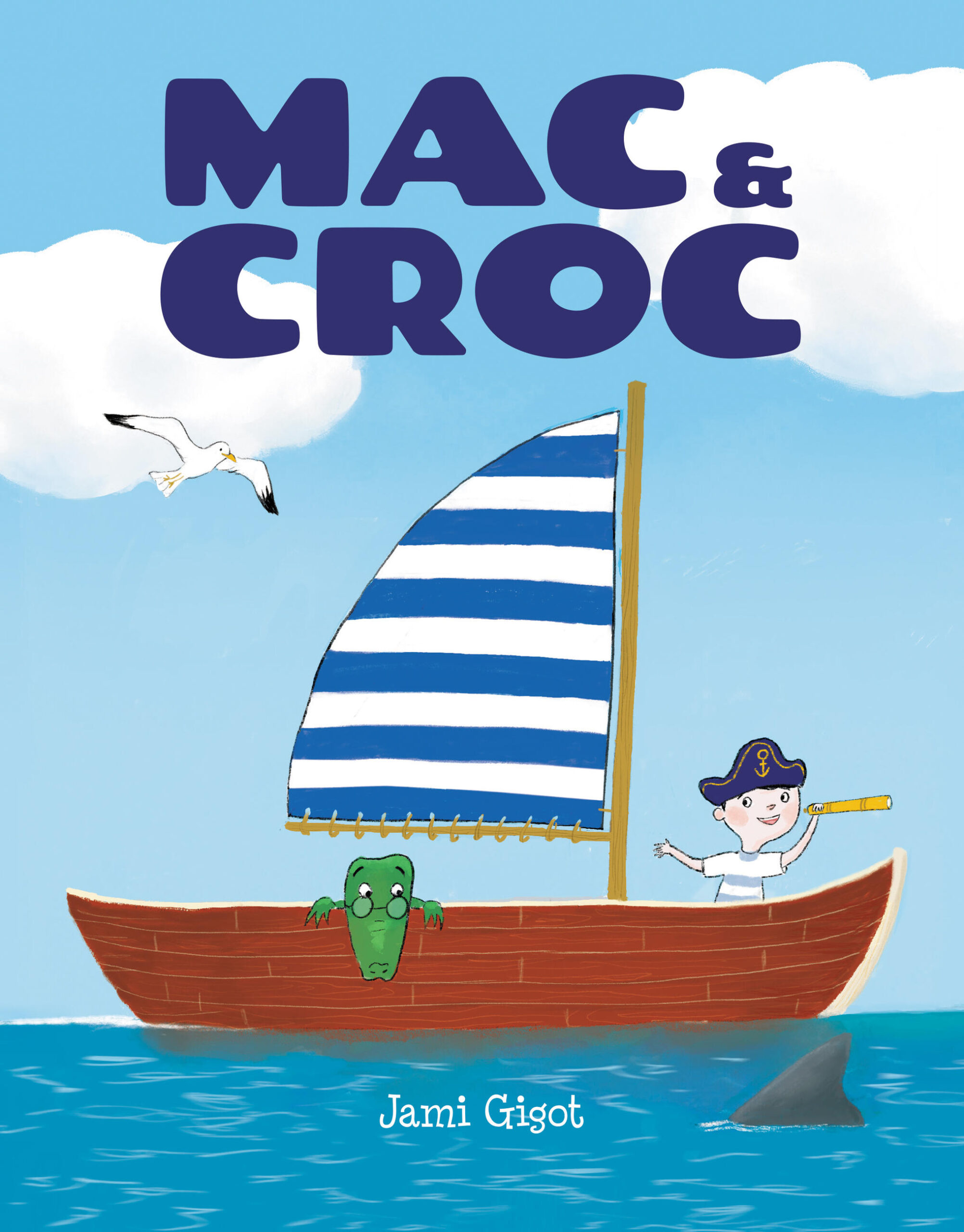Mac and Croc book cover image