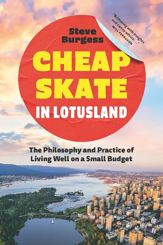 Cheapskate in Lotusland book cover image