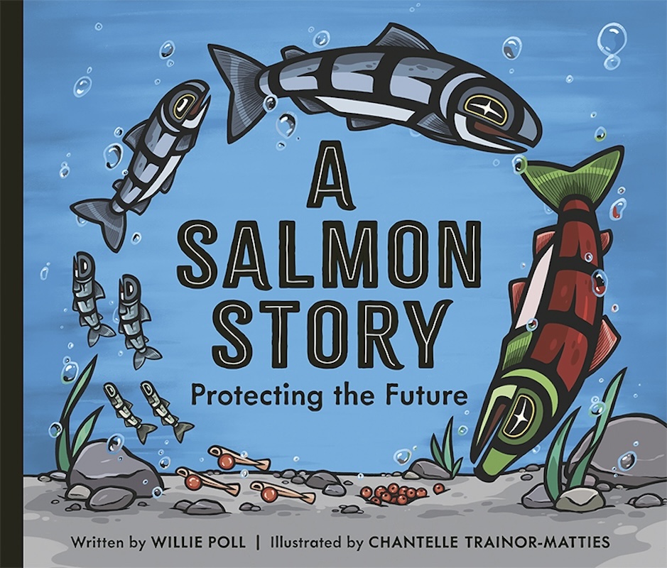 A Salmon Story book cover image